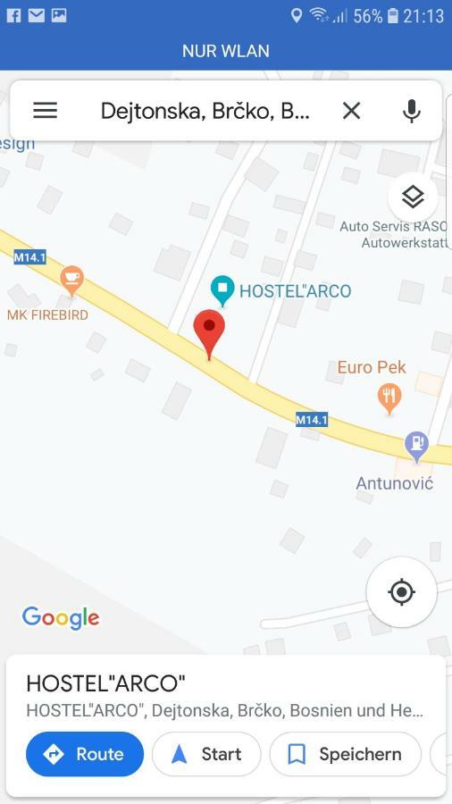 Hostel Arco Brčko Exterior foto